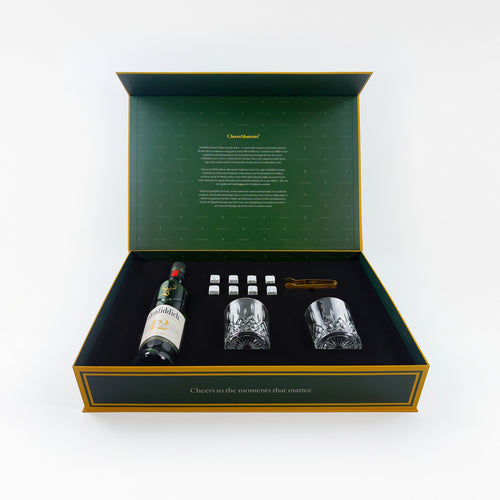 Whisky Alkoholgeschenk mit Glenfiddich 12 – edel verpackt und genussfertig