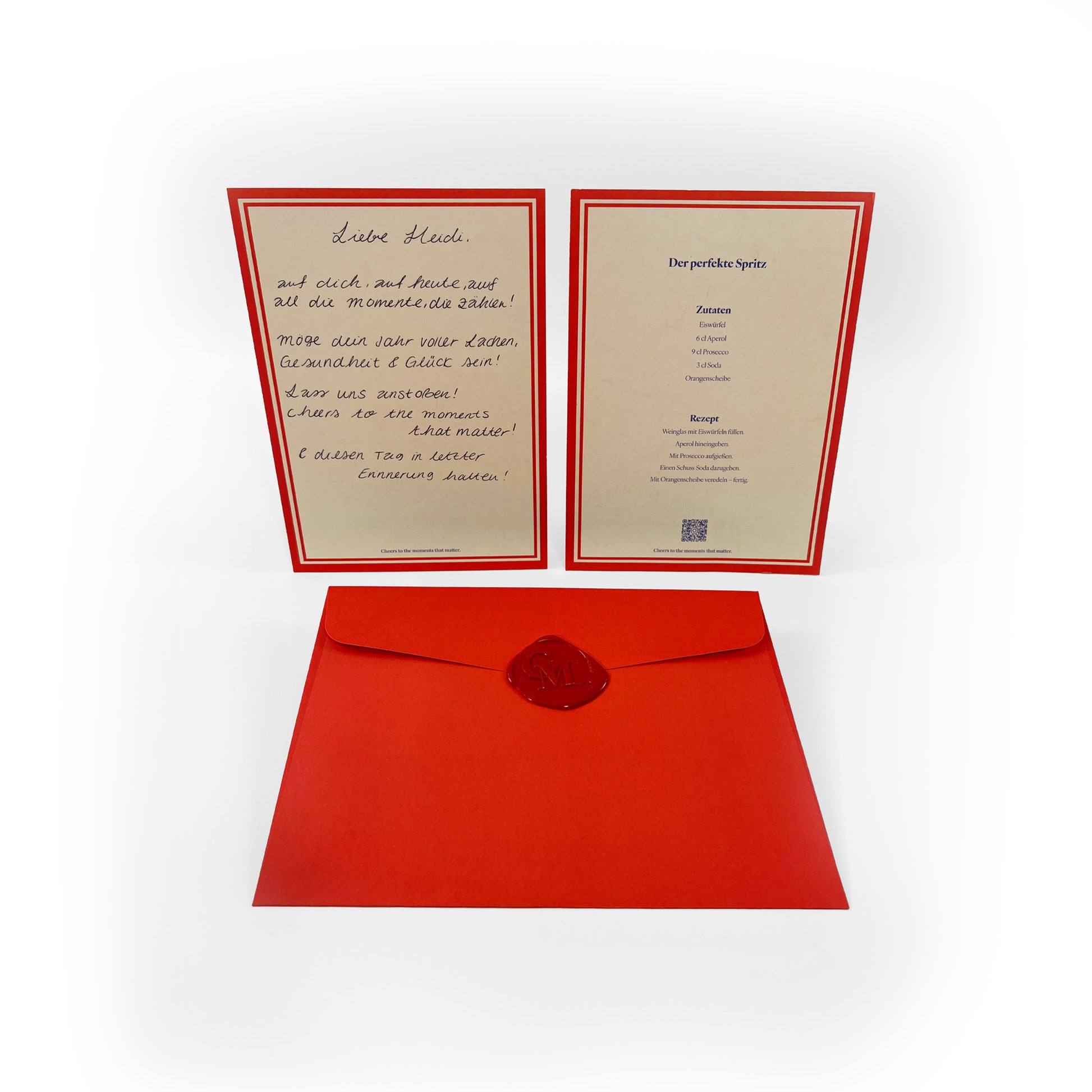 Alkoholgeschenk mit Aperitif – inspiriert vom beliebten Aperol Spritz